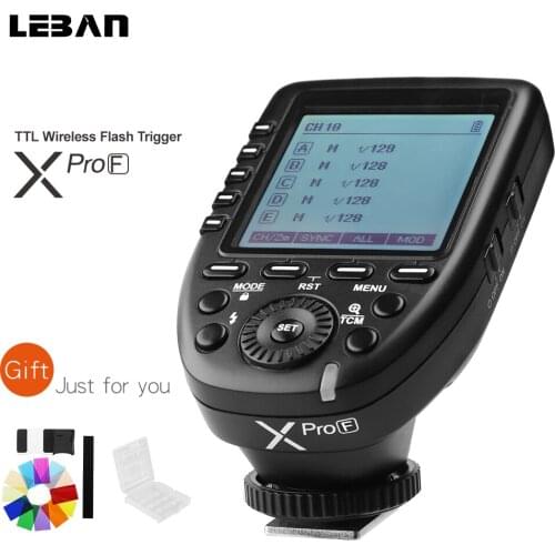 In Stock Godox XPro-F TTL 2.4G Wireless High Speed Sync 1/8000s X system Flash Transmitter for Fuji Fujifilm X-T20 X-T2 X-T1