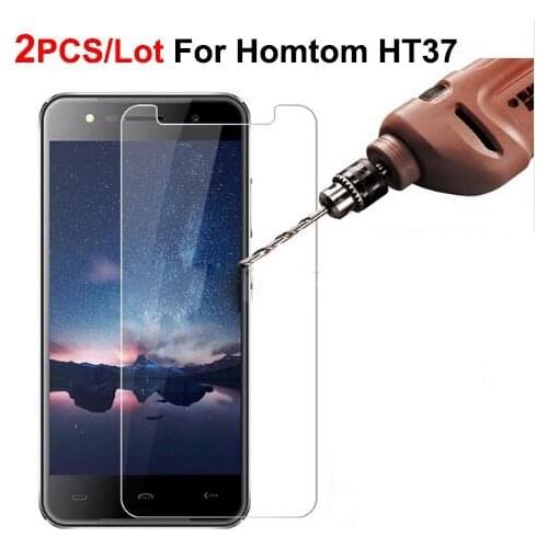 For Homtom HT37 Glass Tempered Glass For Doogee Homtom Ht37 HT37 Pro 5.0" 2.5D 9H Premiun Screen Protective Glass Film HT37 pro