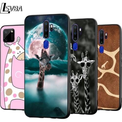 The Giraffe Animal For OPPO A5 A9 A7 A11X A1K A12 A12E A31 A32 A53 A53S A72 A73 A93 AX7 Pro 2020 2018 5G Phone Case
