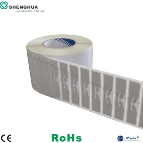 10pcs/pack Disposable Passive RFID UHF samrt tags Paper Blank clothes barcode printable label Long Range Reading For Warhouse