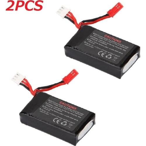 2PCS/Lot 7.4V 850mAh 25C(2S) Li-po Battery for Walkera Rodeo 110 Racing Drone Quadcopter Spare Parts Accessories Rodeo 110-Z-21