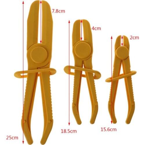 2021 New 3Pcs/Set Flexible Hose Clamp Kit Line Pipe Pinch Off Plier Brake Fuel Water Line