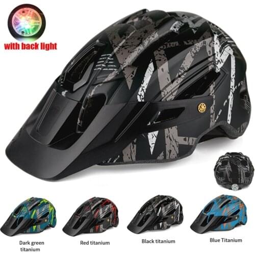 2021 New Batfox Bicycle Helmet for Adult Men Women MTB Bike Riding Cycling Safety Helmet In-mold MTB Bicycle Helmet Casco