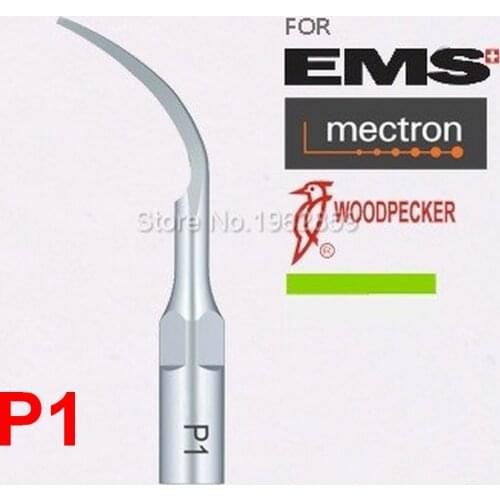 5pcs P1 scaler tips tools for dentist teeth whitening dental instrument ultrasonic dental scaler tip for EMS & Woodpecker