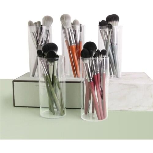 New 10Pcs Professional Makeup Brushe Set Powder Blush Foundation Eyeshadow Mascara Make Up Brushes Cosmetic Set For Makeups Tool