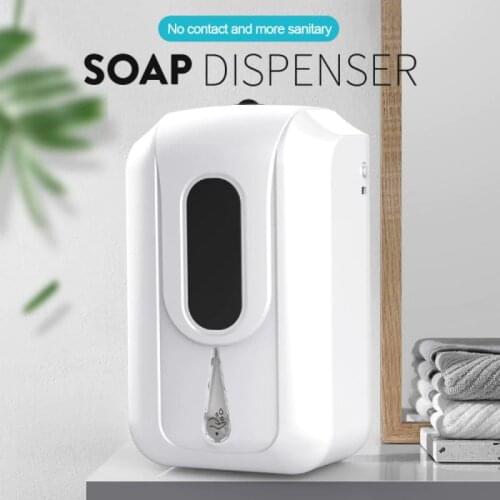 2200ml Built-in Lithium Battery Automatic Liquid Soap Dispenser Touchless Sensor Sanitizer Gel Alcohol Spray Wall Hand Washer