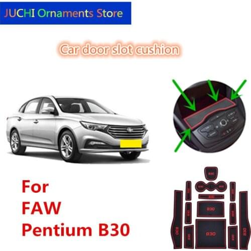 Car door slot cushion, car water cup storage pad, car coasters for FAW B30