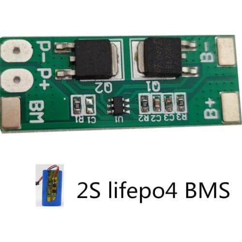 BMS 2s 8a 18650 26650 32650 6.4V PCBA Pcm for lifepo4 Battery Accessories