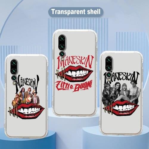 Maneskin Damiano David Phone Case Transparent For Huawei P Mate P10 P20 P30 P40 10 20 Smart Z Pro Lite 2019 transparent 3D
