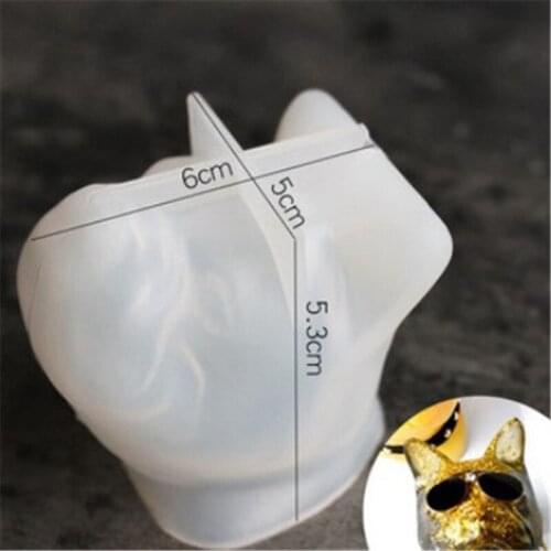 Ornaments decor mousse stereo mirror mold silicone mold Geometric DIY