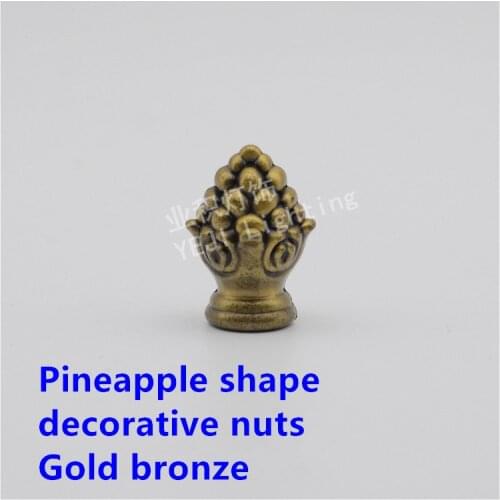 Pineapple shape decorative nuts Screw cap fastener It applies to European Lamp Floor lamp chandelier Lighting Accessories