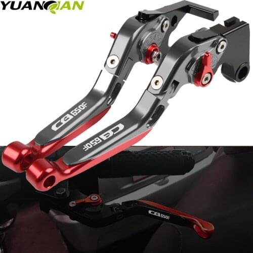 For Honda CBR650F CB650F CBR 650 F CB 650F 2014 2015 2016 2017 2018 Handle 1 pair Adjustable CNC motorcycle Clutch Brake Levers