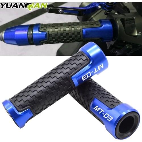 FOR Yamaha MT03 22mm 7/8'' Brand New Motorcycle Anti-Skid Handle Grip handlebar grips FOR Yamaha MT03 MT-03 MT 03 Accessories
