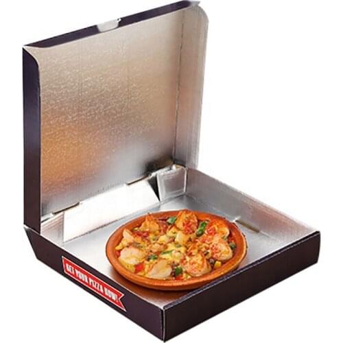 Customized Pizza Box Aluminum Foil Thermal For Sale