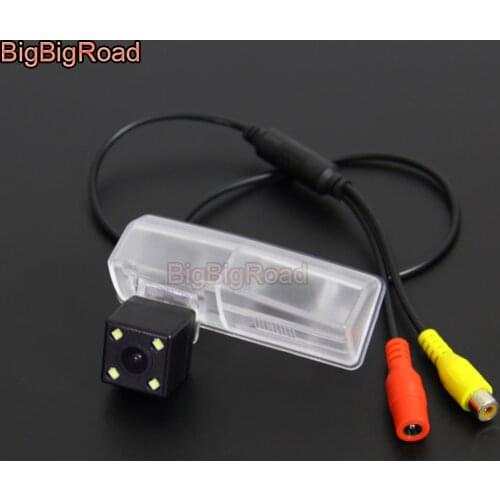 BigBigRoad For Toyota Venza / Altezza / Aristo / Celsior Car Rear View Reverse Backup Camera CCD Night Vision OEM parking camera