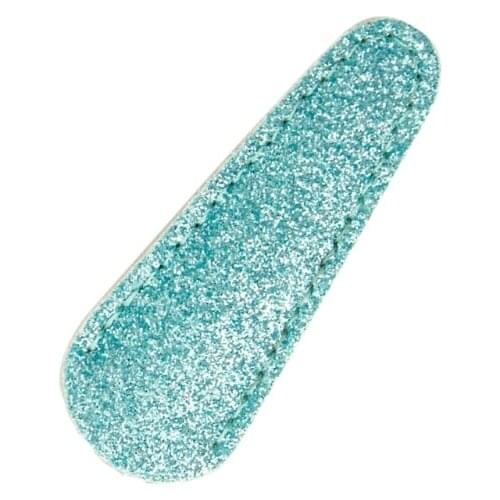 Embroidery Scissors Sheath Leather Glitter Protective Cover Barber Hairdressing Y5LE