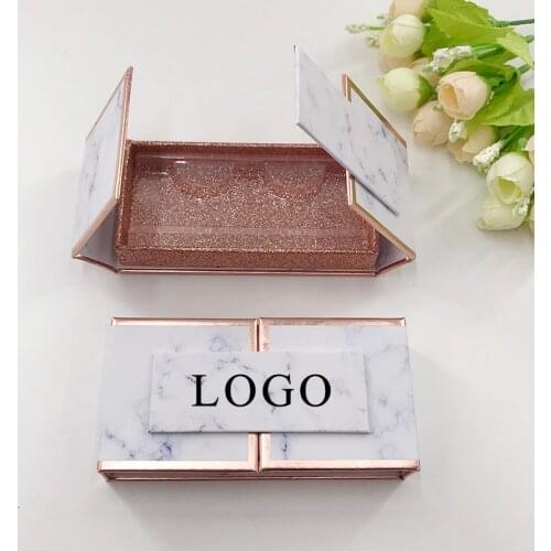Best Sellers Eyelash Packaging Box 25mm Mink Lashes Custom Private Logo