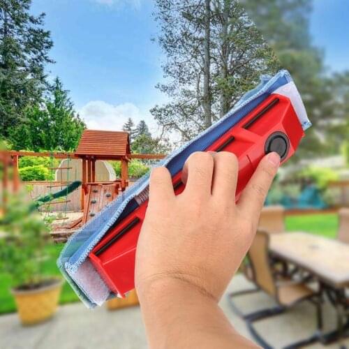 YJ Magnetic Window Cleaner as Seen on TV Window Cleaner Home Office Glass Glazing Cleaning Tool Magnet Glass Wiper Surface Brush