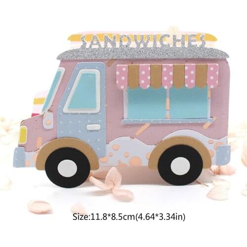 YPP CRAFT Sweet Car Metal Cutting Dies Stencils for Scrapbooking/photo album Decorative Embossing Paper Cards