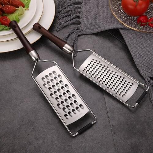 Multifunctional Stainless Steel Cheese Fruit Peeler Shredder Slicer Spice Grater Fruit Vegetable Tool Kitchen Accessories QSQB67