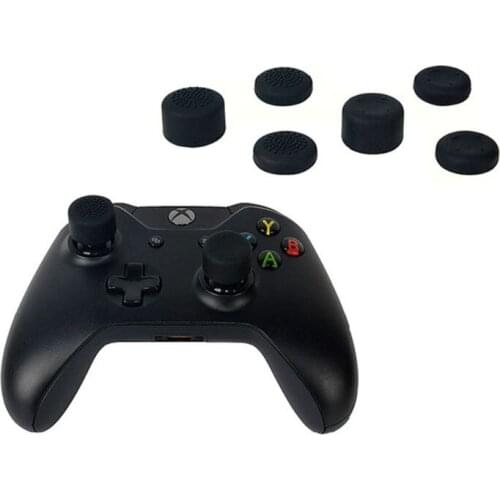8Pcs Thumb Rubber Silicone Cap Stick Enhance Cover Case Skin Joystick Grip