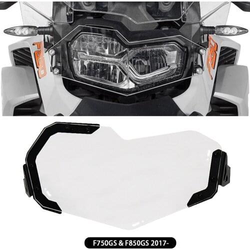New For BMW F750GS F850GS 2017 2018 2019 2020 2021 Grille Headlight Protector Guard Lense Cover F 750 GS F 850 GS Acrylic
