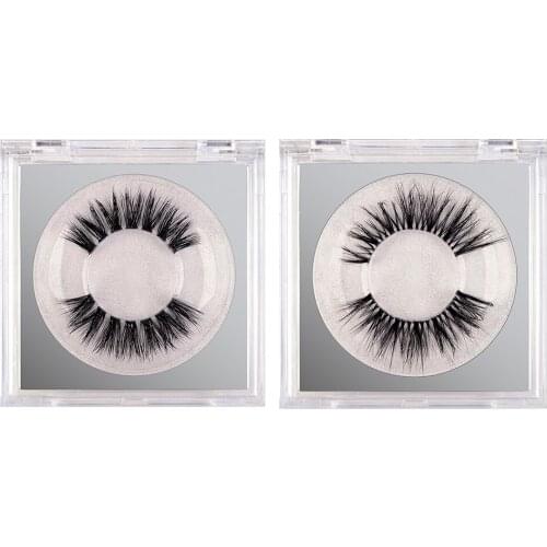 Single Pair Chemical Fiber Eyelashes Extension 3D Soft Fluffy False Lashes Extension Makeup Cosplay Party Lashes