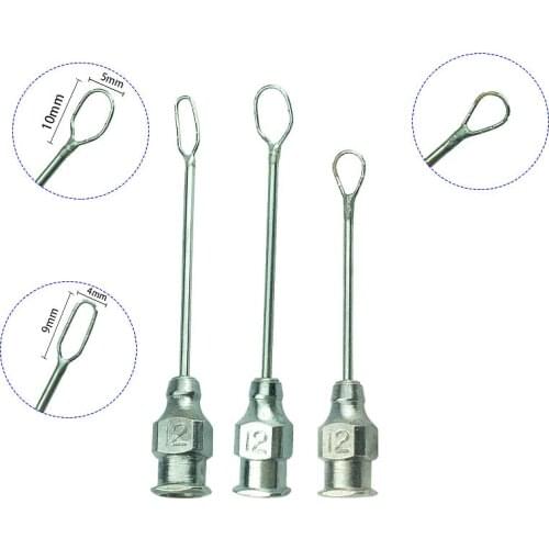 Lens Loop Infusion Cannula Stainles Steel Ophthalmic Instruments