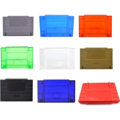 Game Cartridge Replacement Plastic Shell For S-N-E-S game Console card 16-bit game card shell US Version