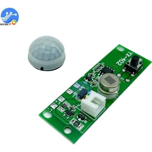 3.7V infrared human body induction solar light circuit board solar wall light control board 3 modes PIR wall light controller