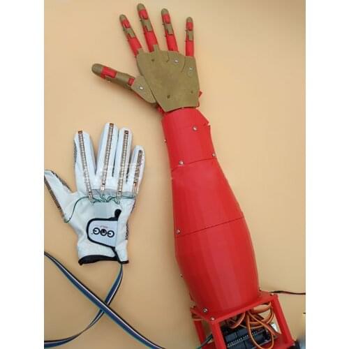 DIY Robotic Arms Bionic Manipulator Robot Steering Gear Controller STEAM Kits 3D Printer for Inmoov Ardui