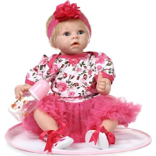 Most popular design lifelike reborn baby doll wholesale baby dolls fashion doll Childrens Day gifts for child