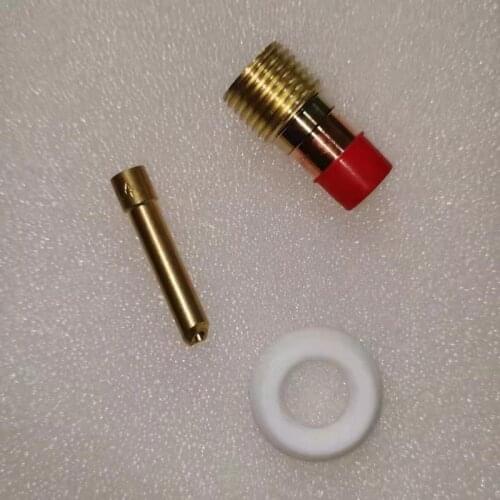 Tig Welding Parts Gas Lens Collet Cup Gasket For WP17/18 26 Torch Gun