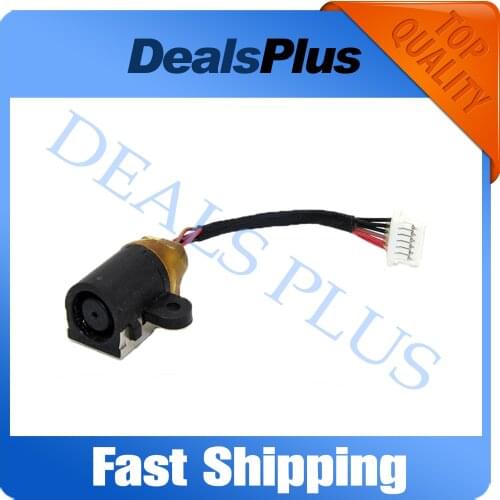 1PCS New DC Power Jack Connector with Cable Socket For HP EliteBook Folio 9470M 9480M