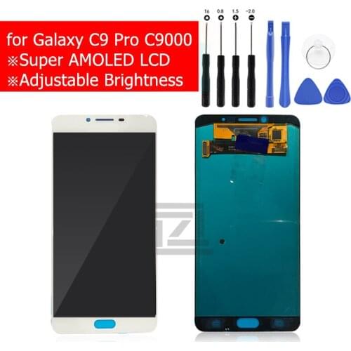 For Samsung Galaxy C9 Pro C9000 LCD Display Touch Screen Digitizer LCD Display for Samsung Galaxy C9 Pro C9000 Repair Parts