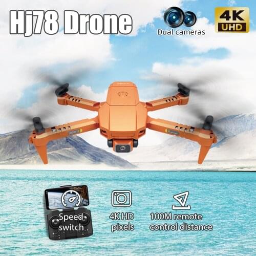 2021 New Mini Drone 4K Camera Dual HD Holdable Quadcopter FPV Drones WiFi Real-Time Transmission Helicopter Toy For Boy