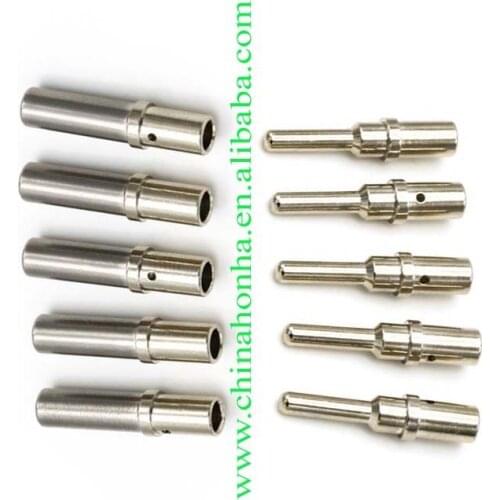 DTP 0462-203-12141 0460-204-12141 14 -12AWG wire Stainless Steel Pin Automotive Connector Terminal For Deutsch