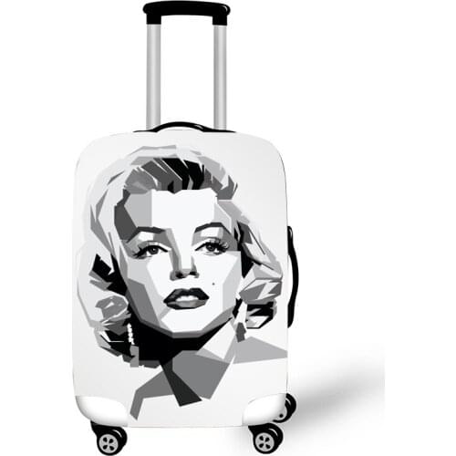 Elastic Luggage Protective Cover Case For Suitcase Protective Cover Trolley Cases Covers 3D Travel Accessories Star Pattern T211