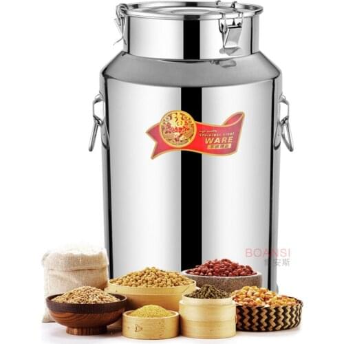 Stainless Steel Fermenters Wine Fermented Beer Fermenters Milk Barrel Sealing High Quality Oil Barrel Tea Canister Storage Pot