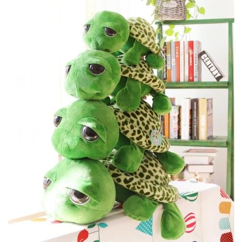 20CM Big Eyes Turtle Plush Toys Tortoise Animals Dolls