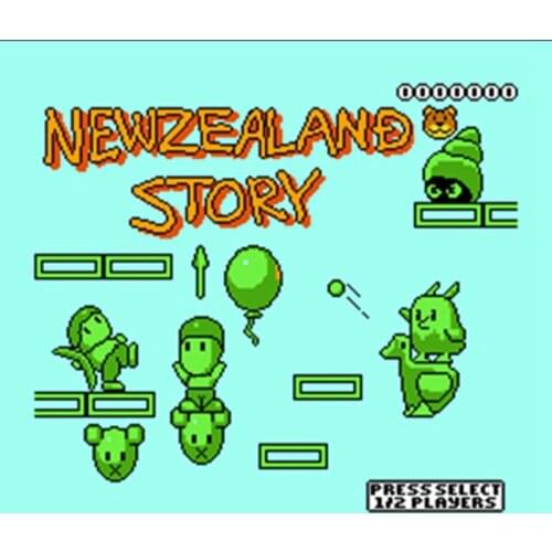 New Zealand Story 60 Pins English Version Game Cartridge for 8 Bit 60pin Game Console