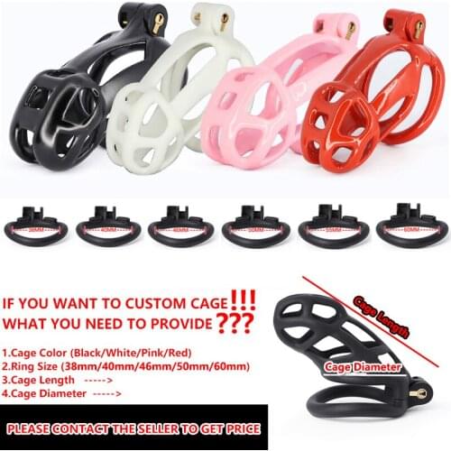 Custom Mamba Cock Cage with Curved Ring