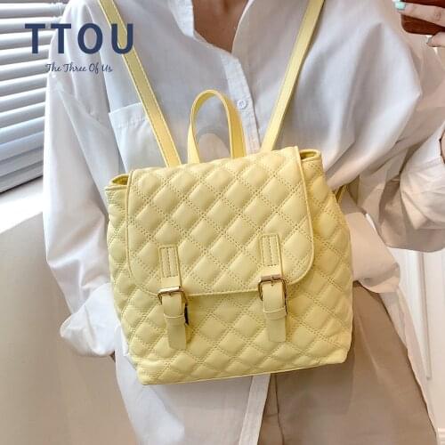 Small PU Leather Backpack Women Mini Back pack Travel Female High Quality Bookbag School Bags for Teenage Girls Mochila Feminina