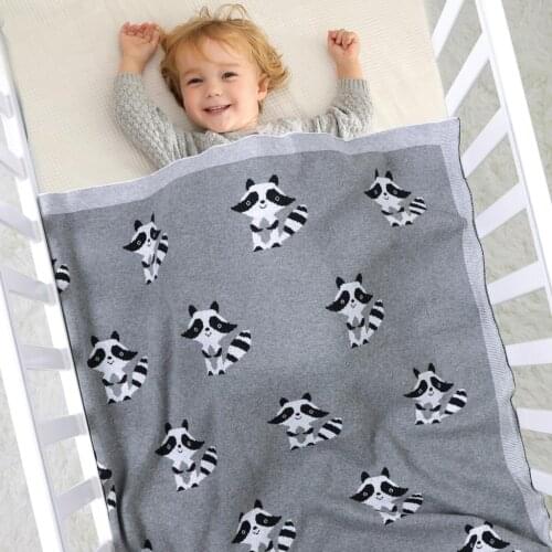 Cartoon Baby Receiving Blanket New Infant Kids Swaddle Wrap Blanket Sleeping Warm Quilt Bed Cover Baby Blanket