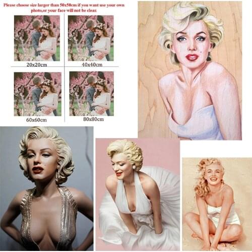 Diy Diamond Painting Custom Figure Painting Classic Sexy Woman Square Diamond Round Diamond Cross Stitc Mosaic Home Decora