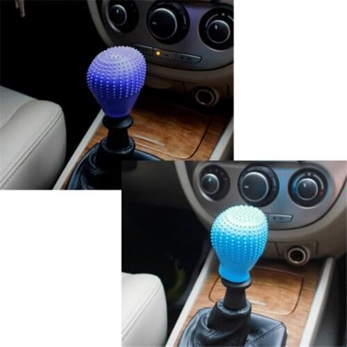 Anti Slip Soft Silicone Car Hand Brake Grip Handbrake Covers Universal Manual Car Gear Shift Knob Collars Protective Cover Case