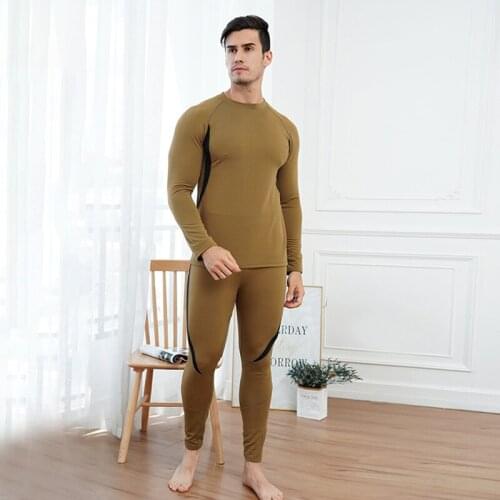 2021 New High-Quality Mens Quick-Drying Leggings Training Sportswear Suit Warm Gym Outdoor Running Cycling Clothes