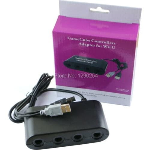 OCGAME high quality new Wholesale Game Controller Converter Adapter for GameCube to for Wii U