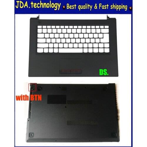 New/Orig for Lenovo V310-14ISK V310-14IKB V310-14 Palmrest Upper cover keyboard bezel w/o FP hole+Bottom Base Cover w/BTN