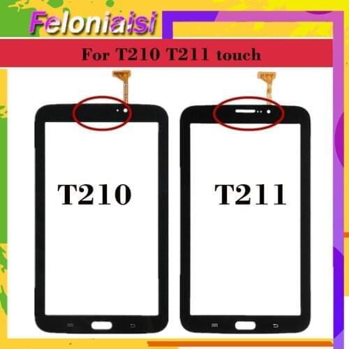 Original 7.0" For Samsung Galaxy Tab 3 7.0 SM-T210 SM-T211 T210 T211 Touch Screen Digitizer Panel Sensor Replacement